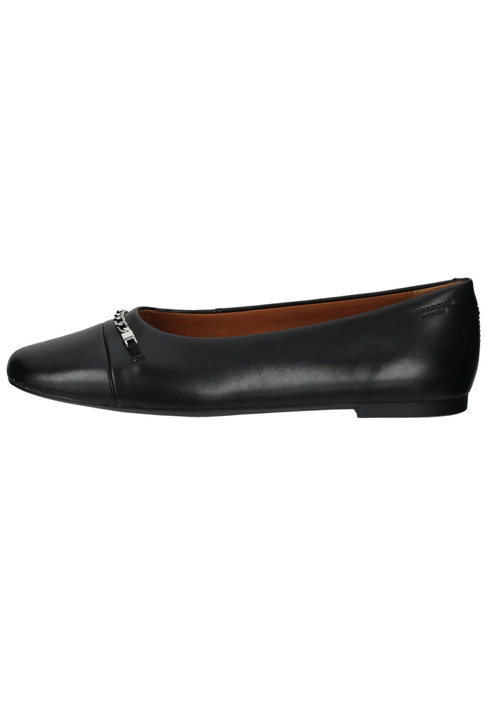 Vagabond Ballerinas Leder Schwarz - surf4shoes