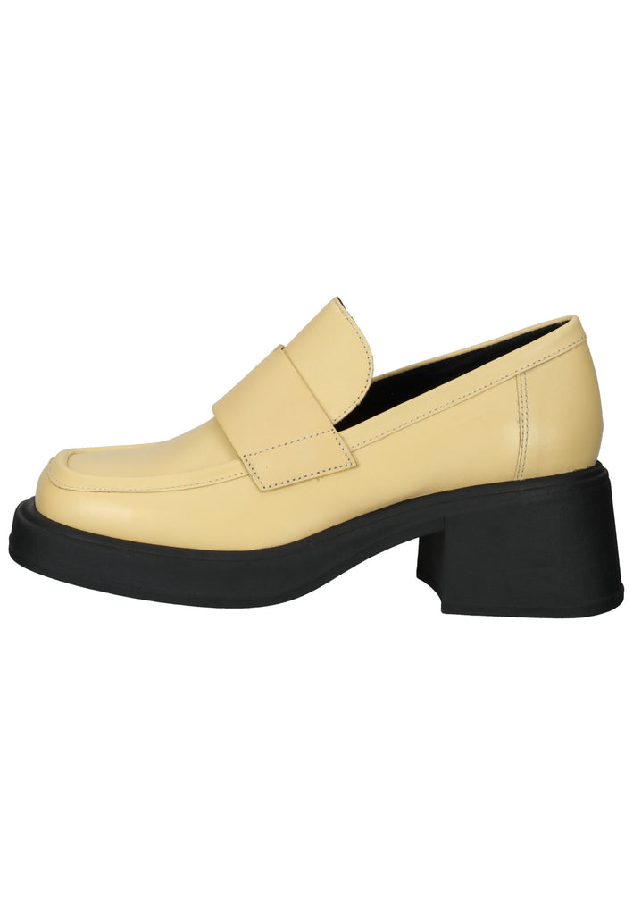 Vagabond Slipper Leder Beige - surf4shoes