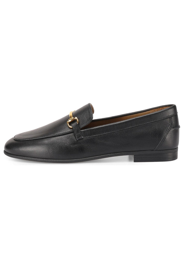 Inuovo Slipper Leder Schwarz - surf4shoes