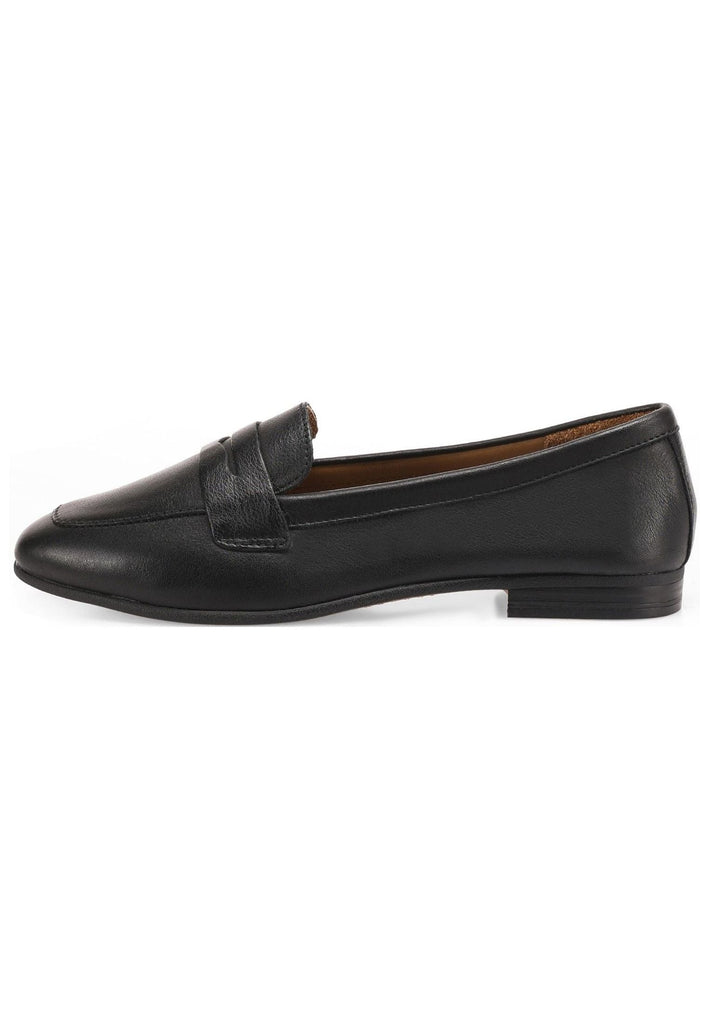 Inuovo Slipper Leder Schwarz - surf4shoes