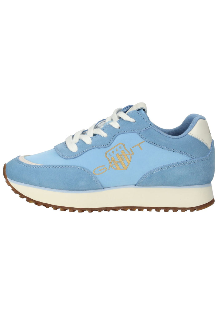 GANT Sneaker Leder Blau/Schwarz - surf4shoes