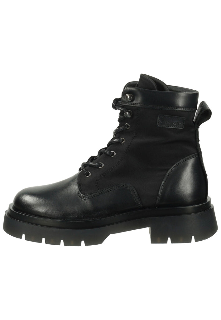 GANT Stiefelette Leder/Textil Schwarz - surf4shoes