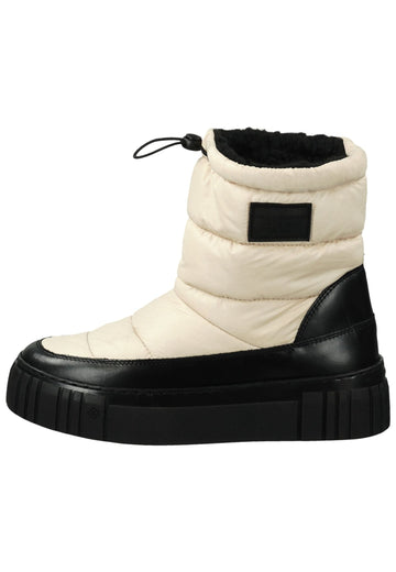 GANT Stiefelette Leder/Textil Schwarz/Beige - surf4shoes