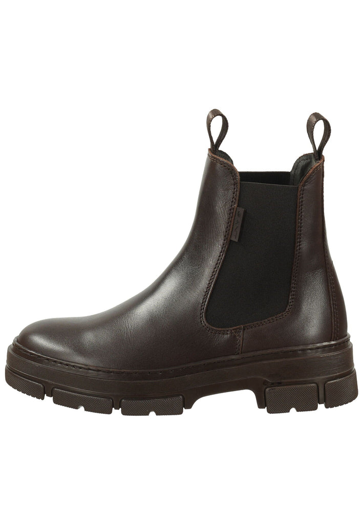 GANT Stiefelette Leder/Textil Dunkelbraun - surf4shoes
