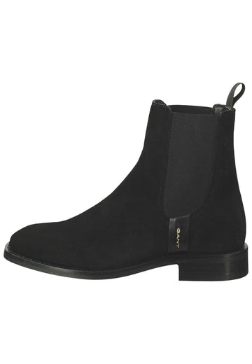 GANT Stiefelette Leder/Textil Schwarz - surf4shoes
