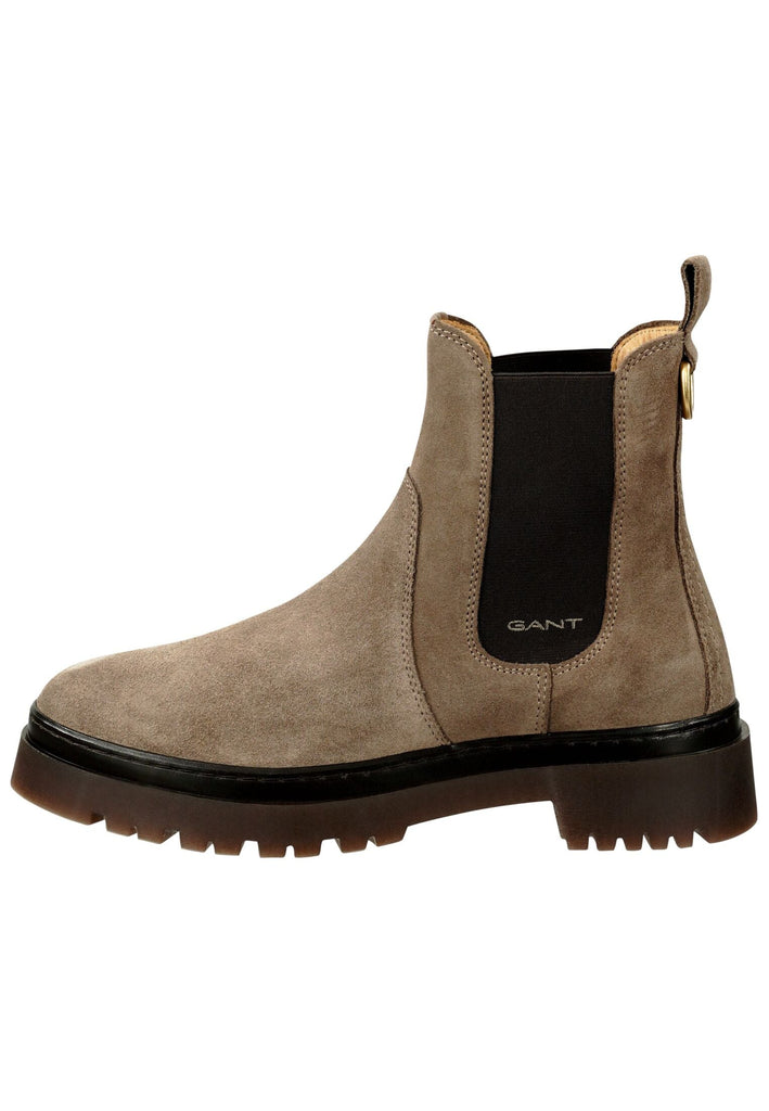 GANT Stiefelette Leder/Textil Dunkelbraun - surf4shoes