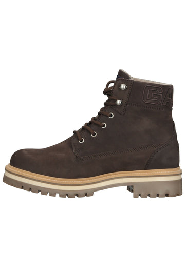 GANT Stiefelette Leder Dunkelbraun Warmfutter - surf4shoes