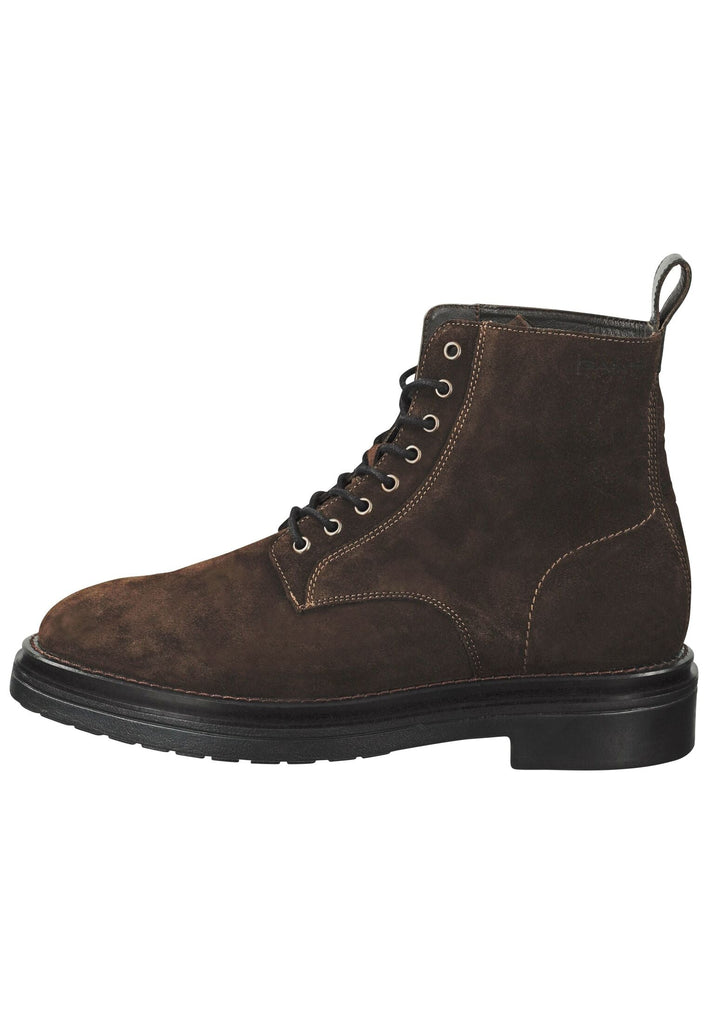 GANT Stiefelette Leder Dunkelbraun - surf4shoes