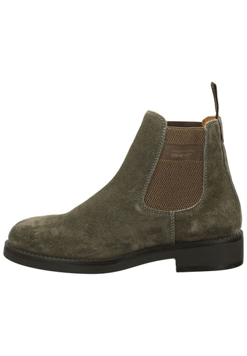 GANT Stiefelette Leder/Textil Dunkelgrau - surf4shoes