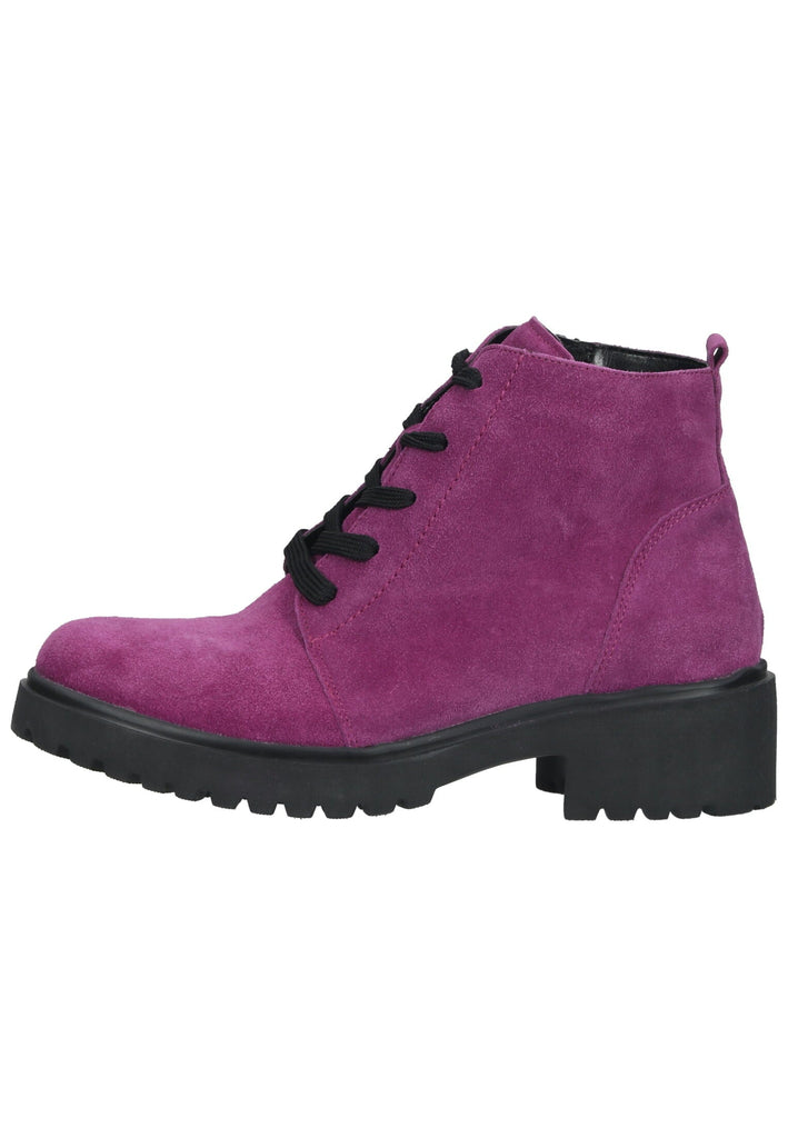 Waldläufer Stiefelette Leder Fuchsia Warmfutter - surf4shoes