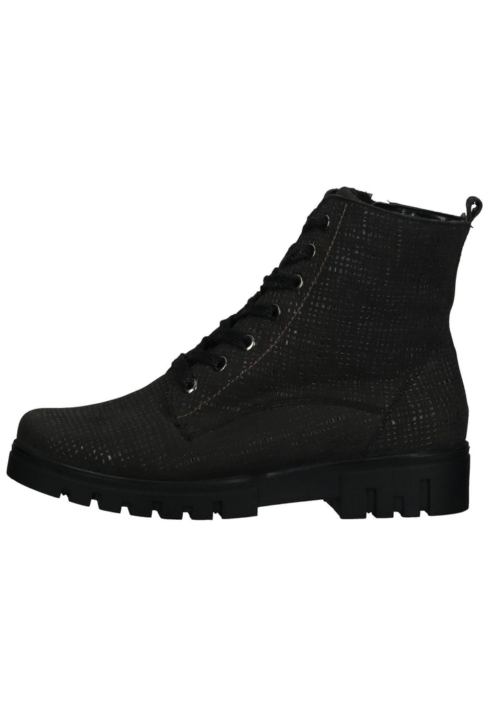 Waldläufer Stiefelette Leder Carbon - surf4shoes