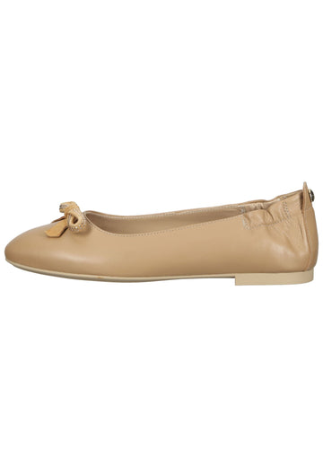 Nero Giardini Ballerinas Leder Hellbraun - surf4shoes