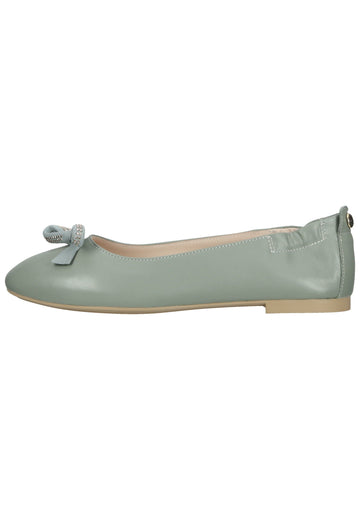 Nero Giardini Ballerinas Leder Hellgrün - surf4shoes