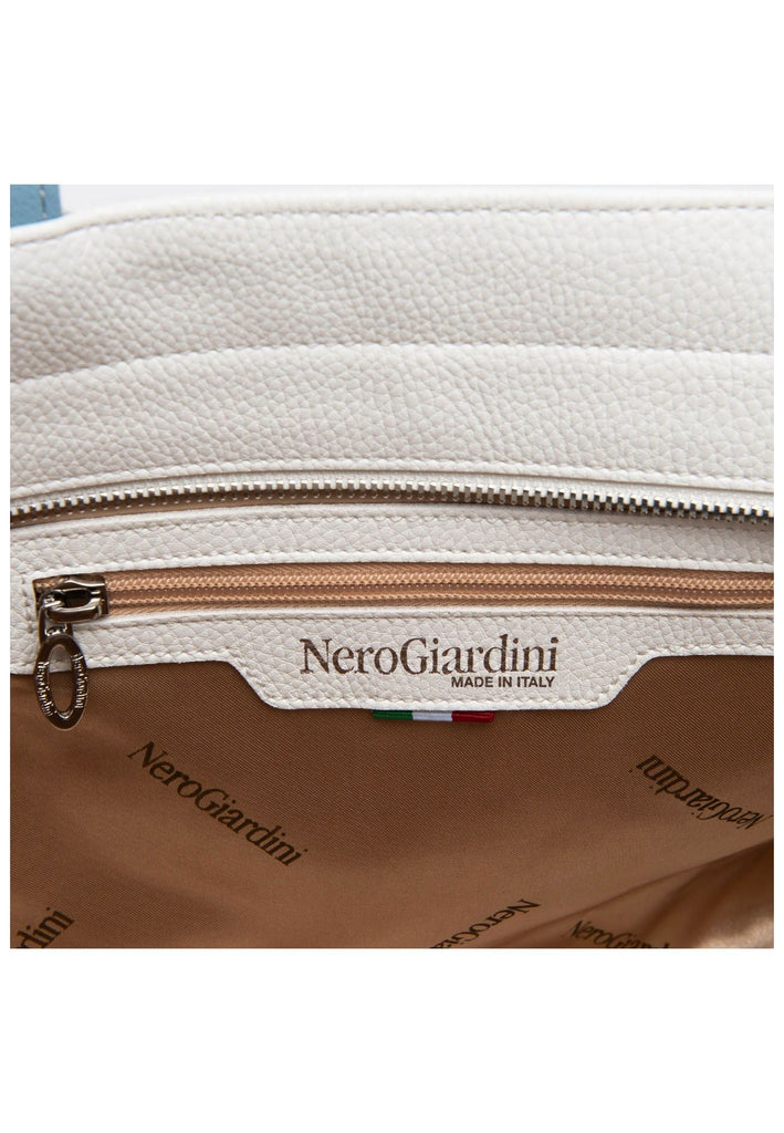 Nero Giardini Taschen Lederimitat Weiß/Blau - surf4shoes