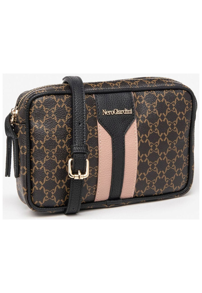 Nero Giardini Taschen Lederimitat Braun/Schwarz - surf4shoes