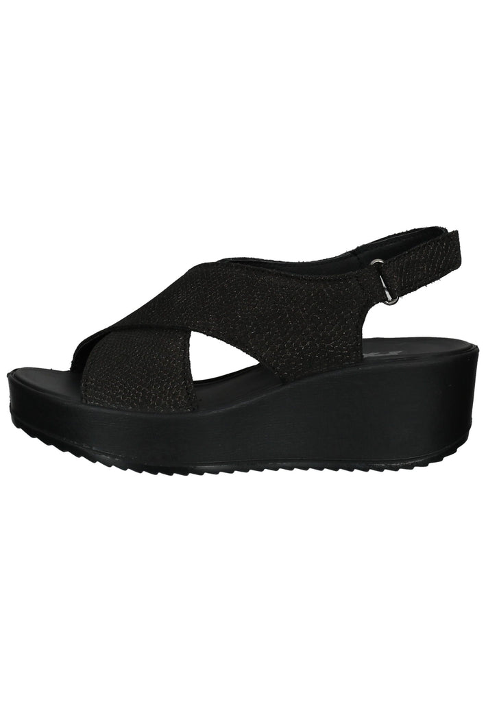IMAC Sandalen Leder Schwarz/Schwarz - surf4shoes