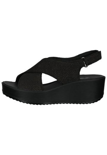 IMAC Sandalen Leder Schwarz/Schwarz - surf4shoes