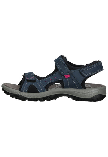 IMAC Wanderschuhe Leder Blau/Schwarz - surf4shoes
