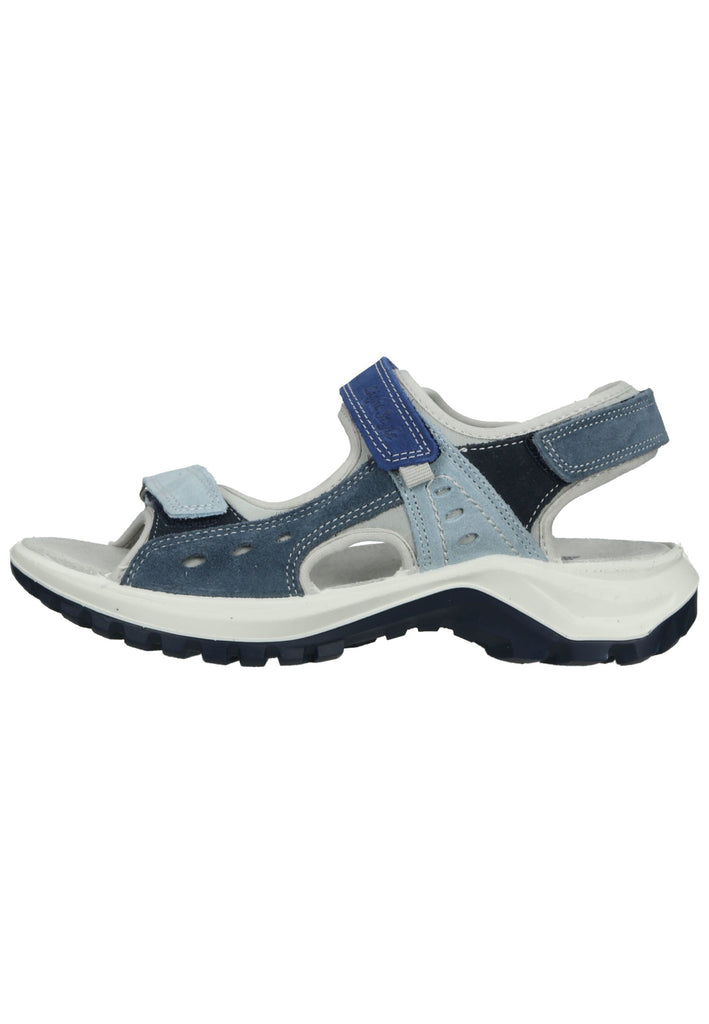IMAC Sandalen Veloursleder Blau/Multi - surf4shoes