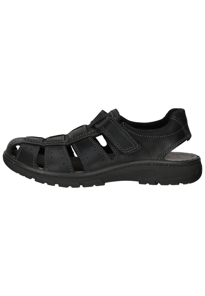 IMAC Sandalen Leder Schwarz/Schwarz - surf4shoes