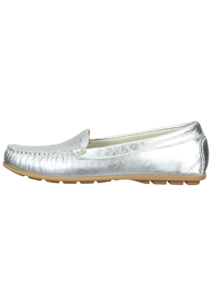 IMAC Mokassin Leder Silber - surf4shoes