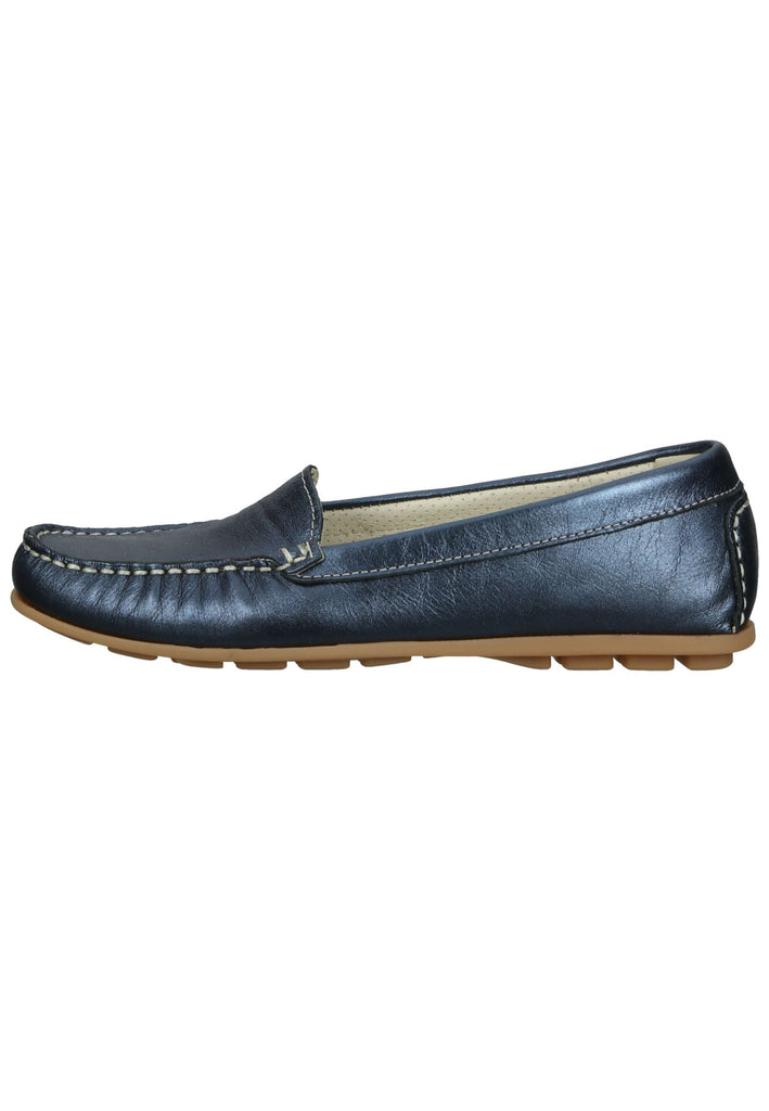 IMAC Mokassin Leder Blau - surf4shoes