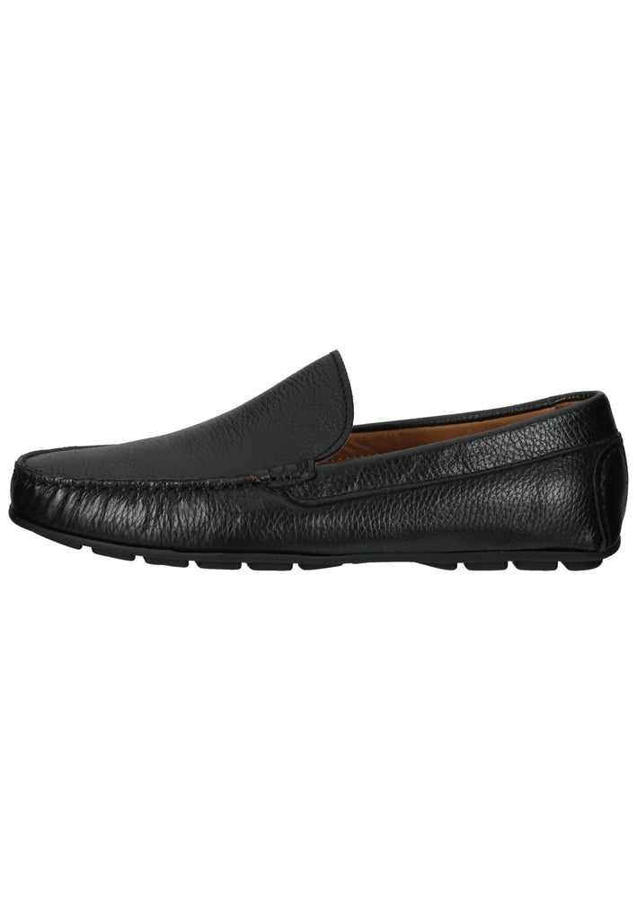 IMAC Mokassin Leder Schwarz/Schwarz - surf4shoes