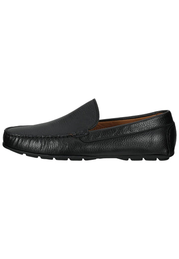 IMAC Mokassin Leder Schwarz/Schwarz - surf4shoes