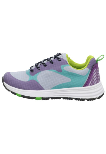 VADO Sneaker Lederimitat/Textil Weiß/Lila - surf4shoes