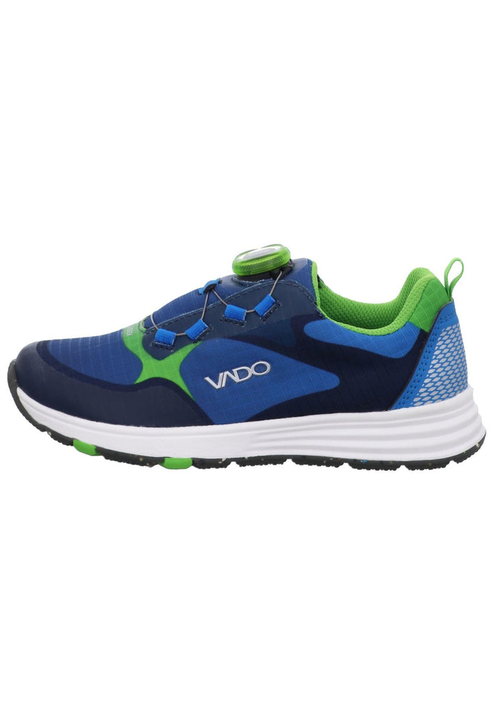 VADO Sneaker Lederimitat/Mesh Dunkelblau - surf4shoes