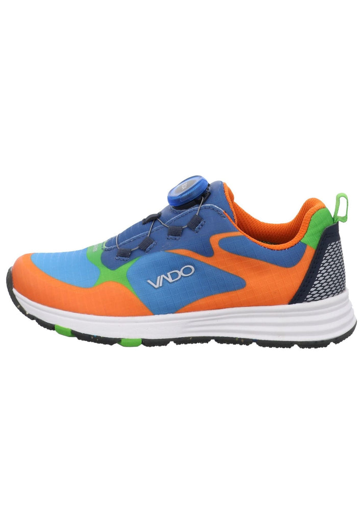 VADO Sneaker Lederimitat/Mesh Orange Multi - surf4shoes