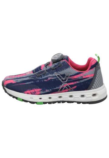 VADO Sneaker Textil Blau/Pink - surf4shoes