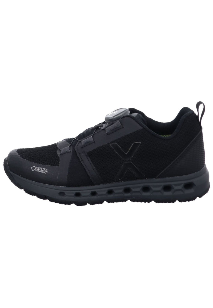 VADO Sneaker Lederimitat/Mesh Schwarz - surf4shoes