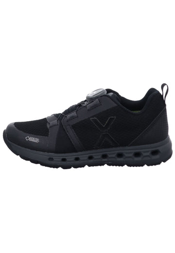 VADO Sneaker Lederimitat/Mesh Schwarz - surf4shoes