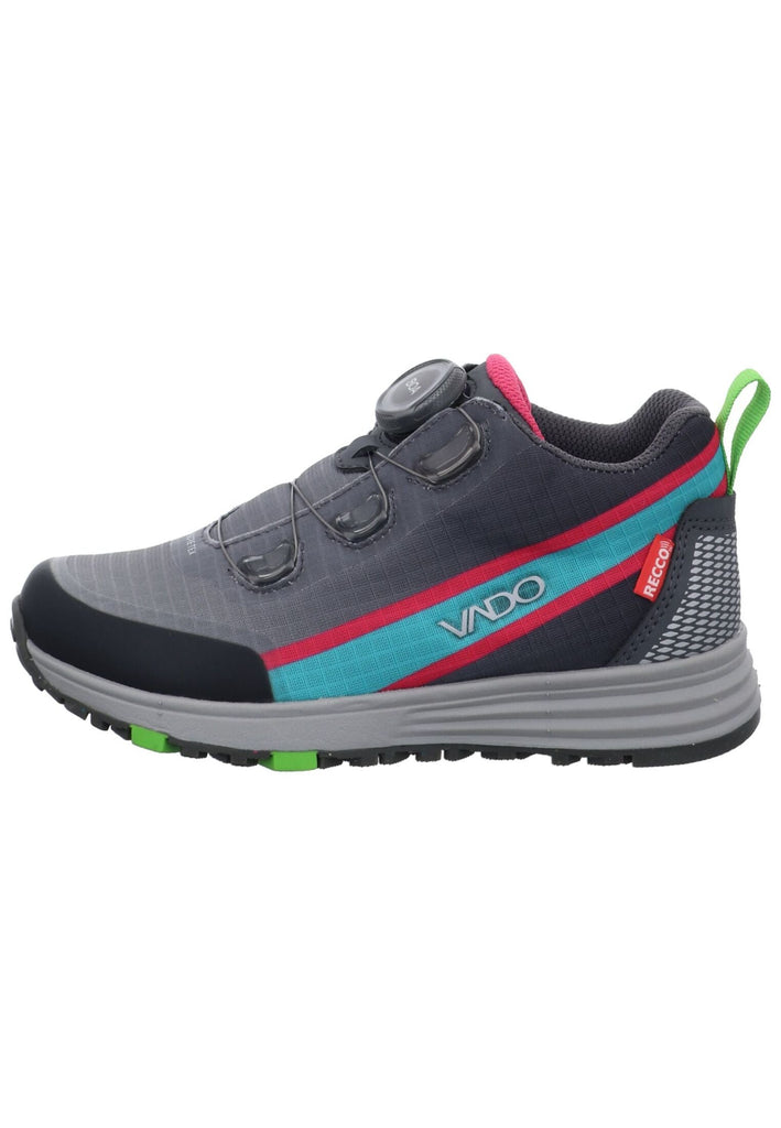 VADO Sneaker Lederimitat/Mesh Grau - surf4shoes