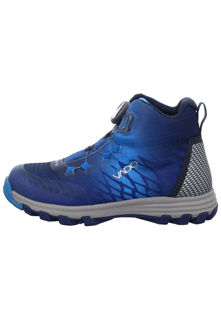 VADO Wanderschuhe Lederimitat/Textil Blau Warmfutter - surf4shoes