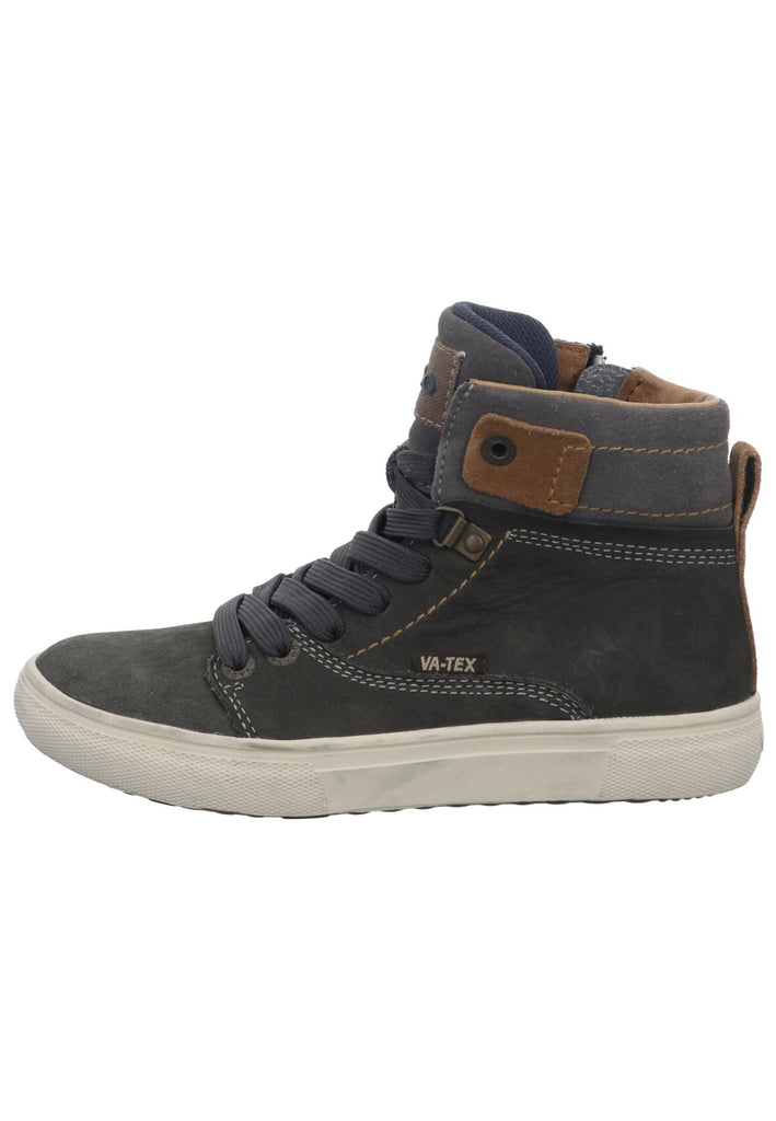 VADO Sneaker Leder Dunkelgrau Warmfutter - surf4shoes
