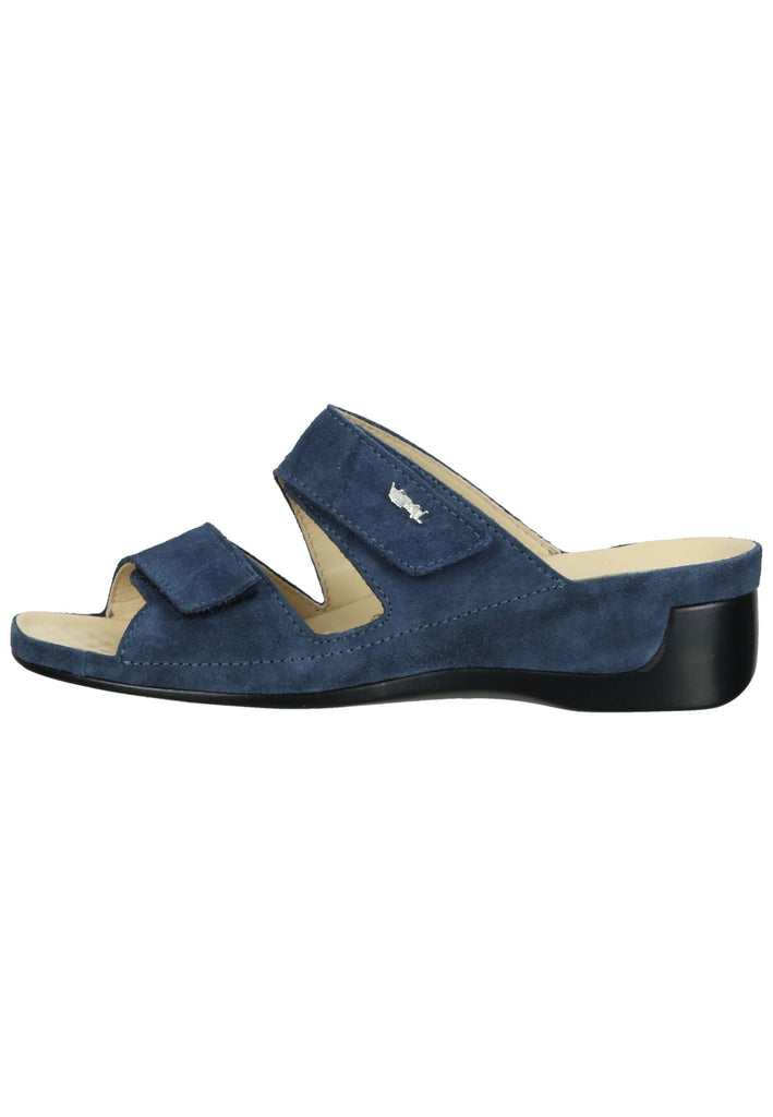Vital Pantoletten Leder Blau - surf4shoes