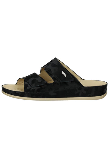 Vital Pantoletten Leder Schwarz - surf4shoes