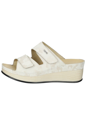 Vital Pantoletten Leder Creme - surf4shoes