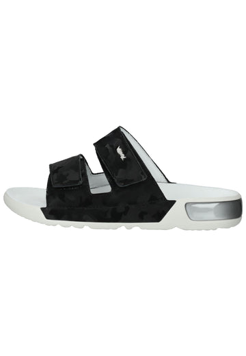 Vital Pantoletten Leder Schwarz - surf4shoes