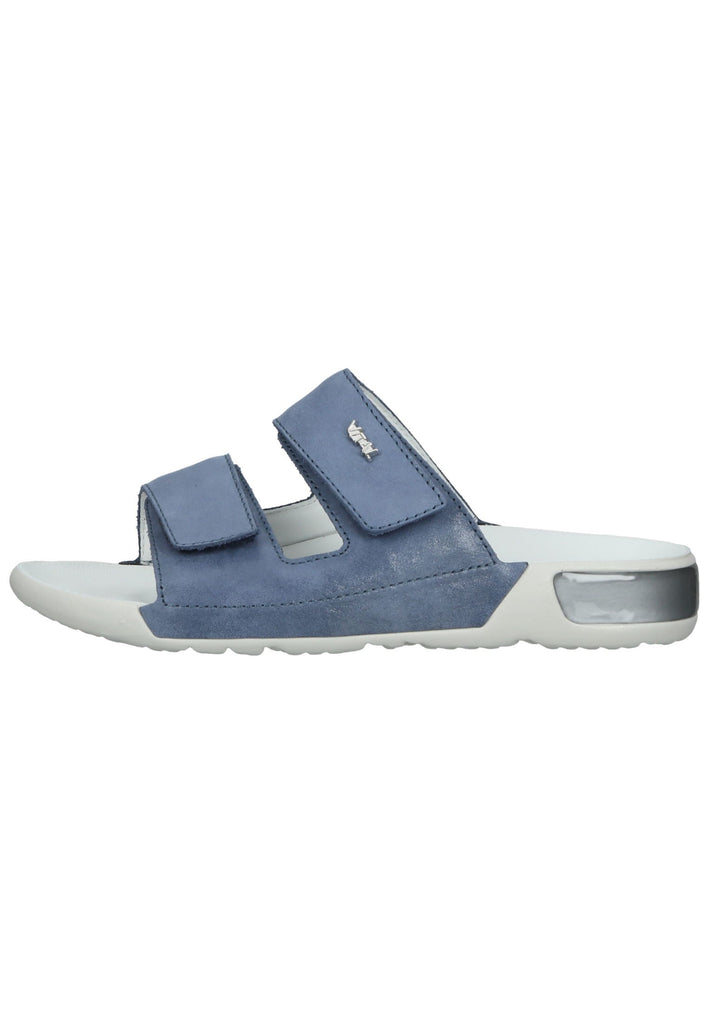 Vital Pantoletten Leder Jeans - surf4shoes