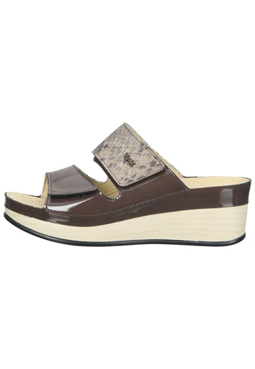 Vital Pantoletten Leder Taupe - surf4shoes