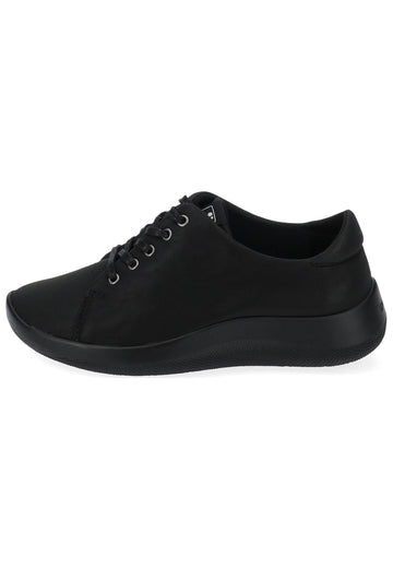 ARCOPEDICO Halbschuhe Lederimitat/Textil Schwarz - surf4shoes