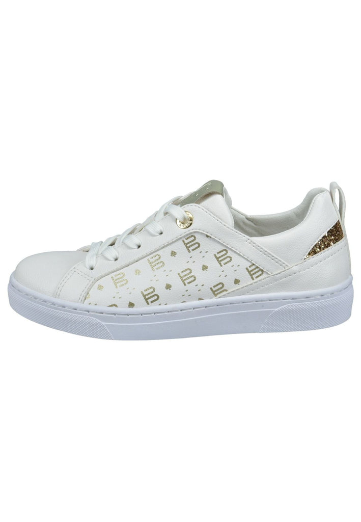 Bagatt Sneaker Nappaleder Weiß/Gold - surf4shoes