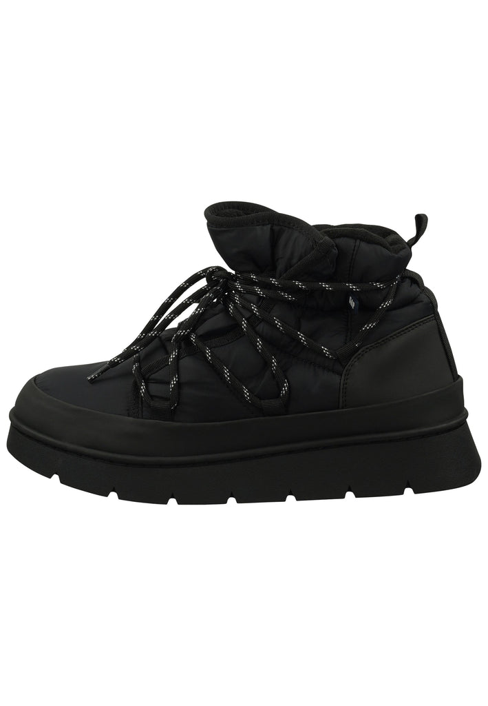 GAP Sneaker Lederimitat/Textil Schwarz Warmfutter - surf4shoes