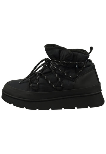 GAP Sneaker Lederimitat/Textil Schwarz Warmfutter - surf4shoes