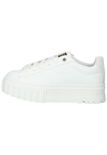 G-Star Sneaker Lederimitat/Textil Weiß - surf4shoes