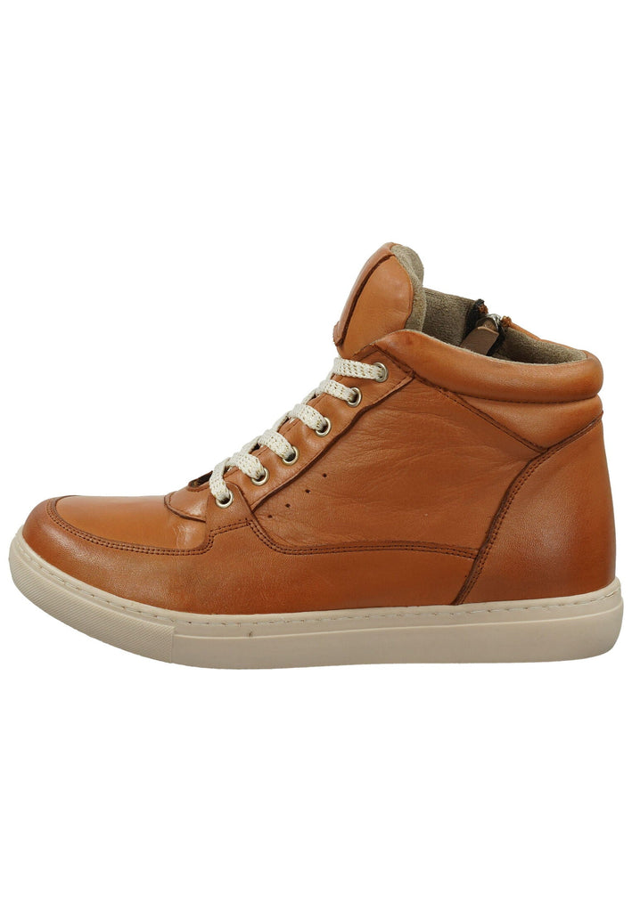 Hush Puppies Stiefelette Leder Cognac Warmfutter - surf4shoes