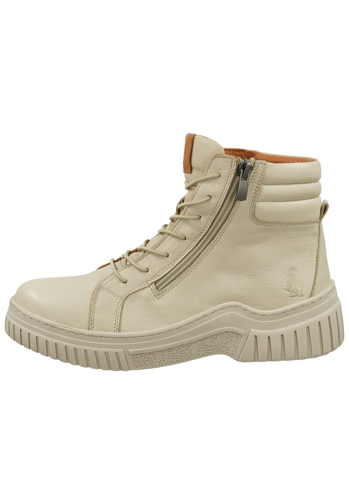 Hush Puppies Stiefelette Leder Ivory - surf4shoes